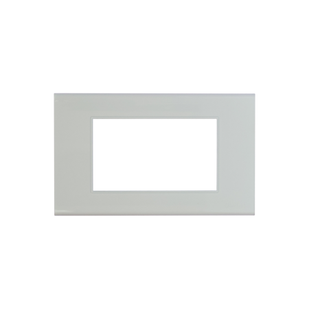 Mặt chỉ dùng cho 1 Thiết Bị Công Tắc Size L - PC Màu Trắng (K1C330)