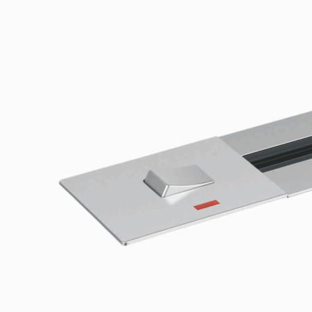 Thanh ray gắn âm 80cm có công tắc Màu trắng S1R308 (S1R308)