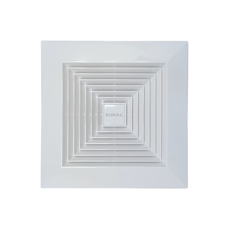 Quạt hút âm trần, lưới dạng vuông 600x600mm 220V-85W (màu trắng) (K1Q585)