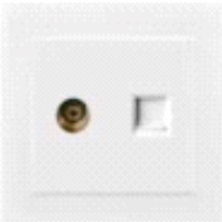 Bộ ổ cắm tivi và điện thoại cổ điển K series (C1B919)