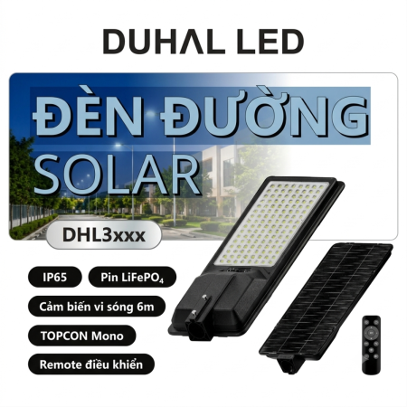 ĐÈN ĐƯỜNG SOLAR 100W (DHL3100)