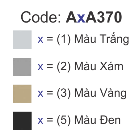 Bộ Công Tắc- Cảm Ứng ON/OFF 3 Điểm Chạm Màu Trắng (A1A370)