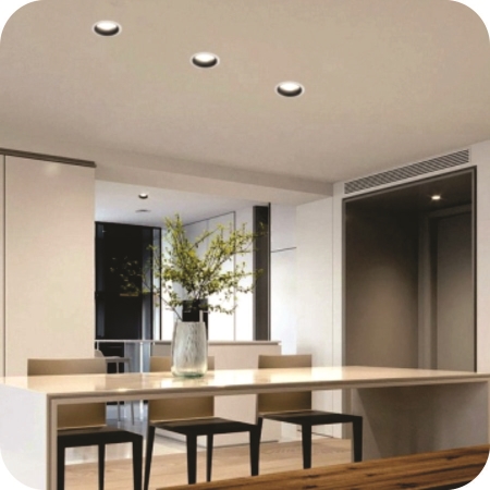 Đèn downlight âm trần chỉnh góc 12W (DFA0121/S1)