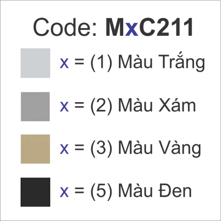 Mặt Acrylic Dùng Cho 2 Thiết Bị Size S Màu Trắng (M1C211)