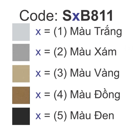 Mặt Che Trơn Size S (S3B811)  