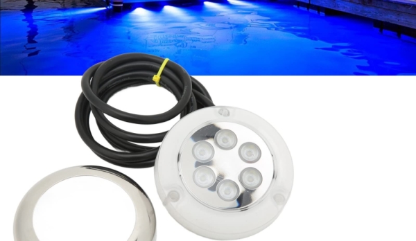 Đèn LED âm nước ánh sáng đơn sắc 9W (DMA309) – Giải pháp chiếu sáng nghệ thuật cho tiểu cảnh và đài phun nước