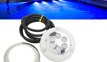 Đèn LED âm nước ánh sáng đơn sắc 9W (DMA309) – Giải pháp chiếu sáng nghệ thuật cho tiểu cảnh và đài phun nước