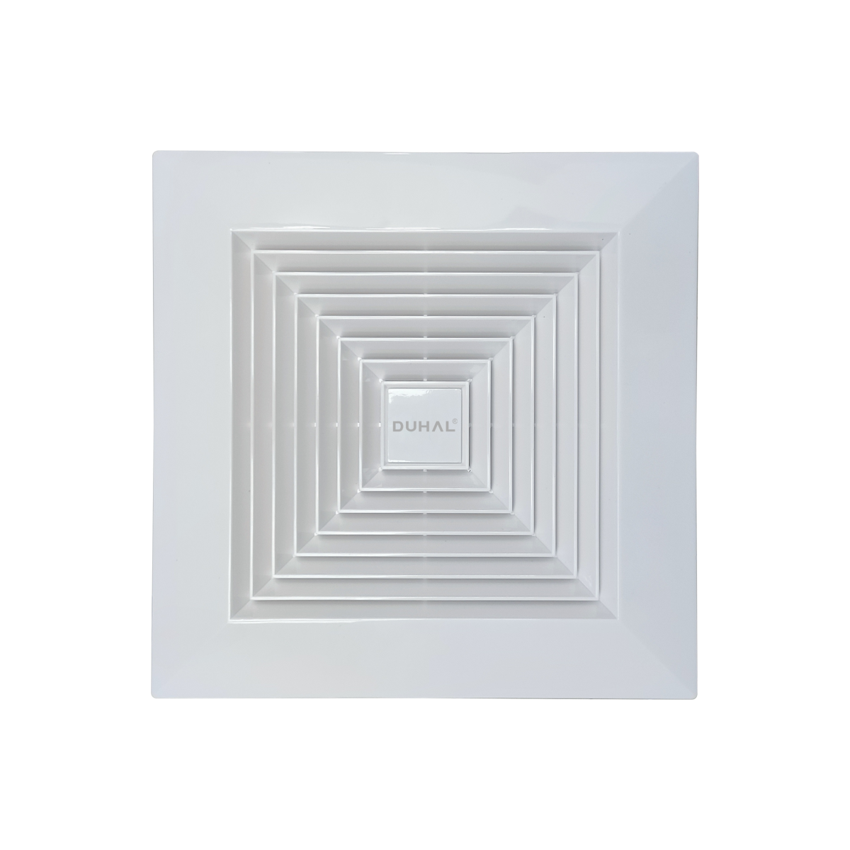 Quạt hút âm trần, lưới dạng vuông 600x600mm 220V-85W (màu trắng) (K1Q585)